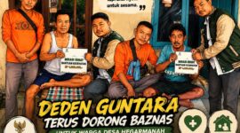 Kepedulian Deden Guntara terhadap masyarakat kurang mampu di Desa Hegarmanah, Kecamatan Cikarang Timur, terus dibuktikan melalui aksi nyata.
