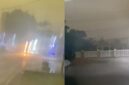 Warga Pontianak sambut hujan yang akhirnya turun di tengah upaya pemadaman karhutla. (Threads/romero.ahd - rzkyyptri)